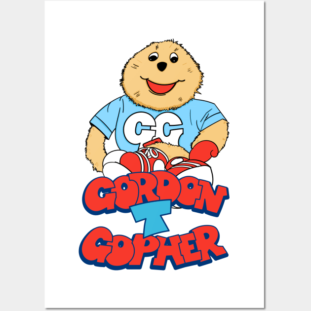 Gordon The Gopher Wall Art by Meta Cortex